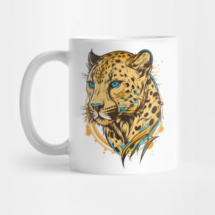 Graffiti Paint Jaguar Creative Mug